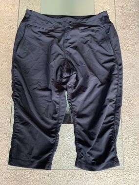 💜 Black Cropped Athletic Pant